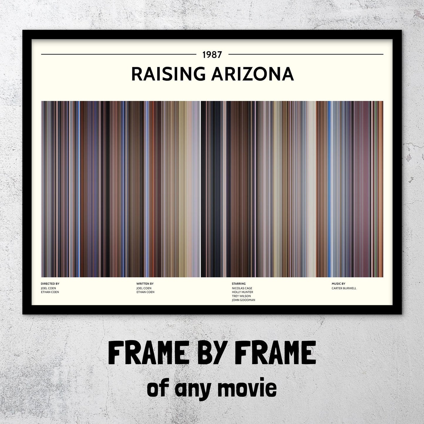 Raising Arizona (1987) Barcode Palette