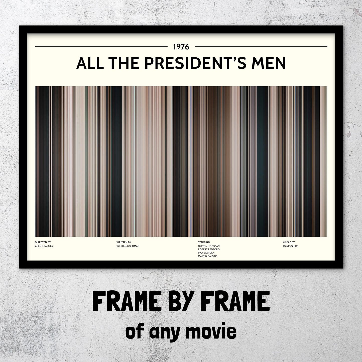 All the President's Men (1976) Barcode Palette