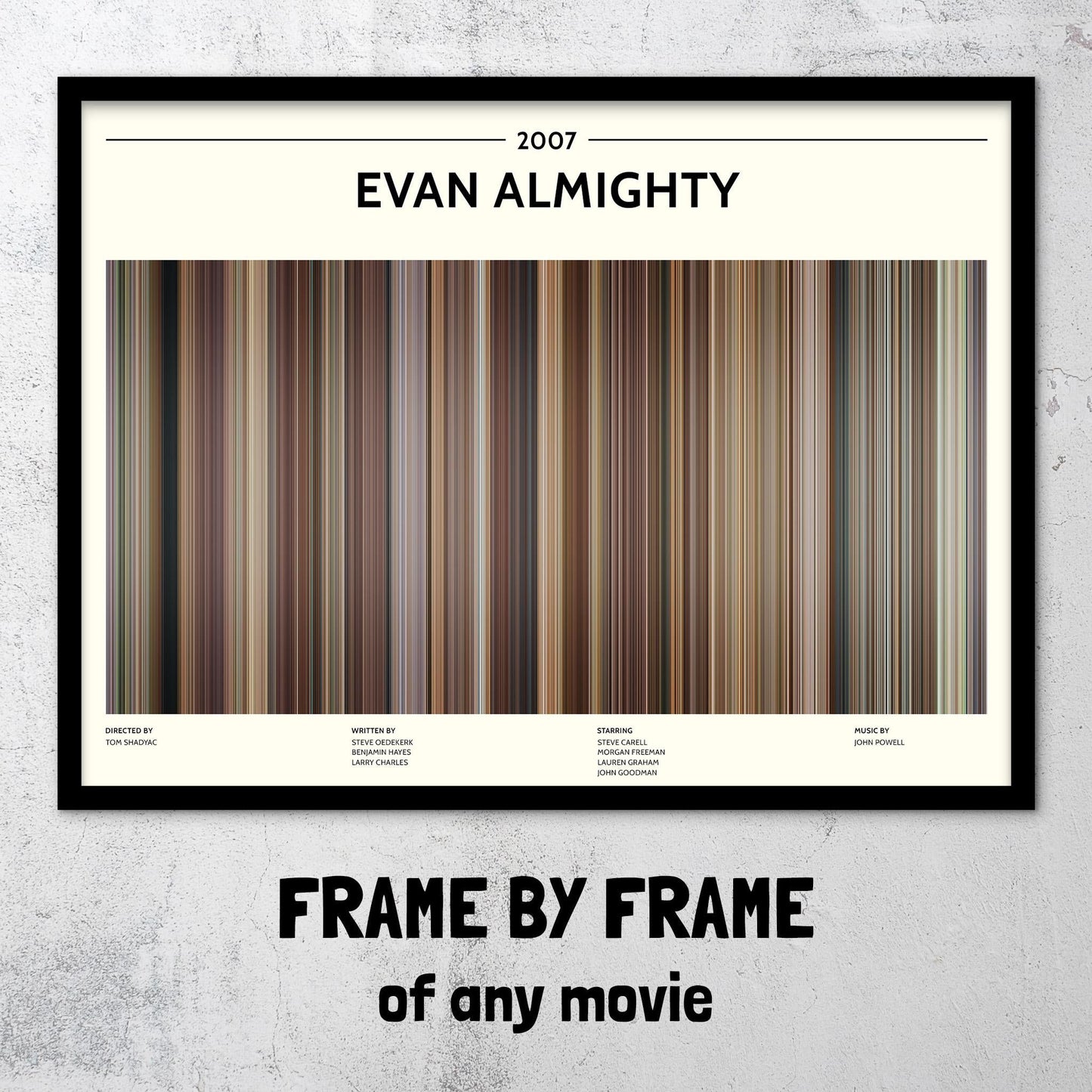 Evan Almighty (2007) Barcode Palette