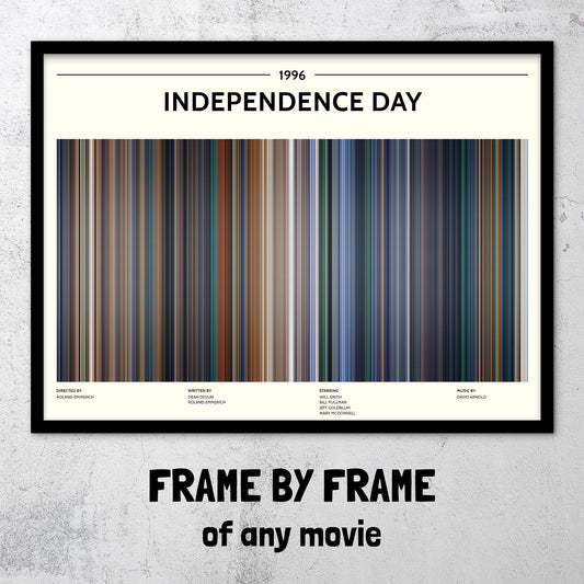 Independence Day (1996) Barcode Palette