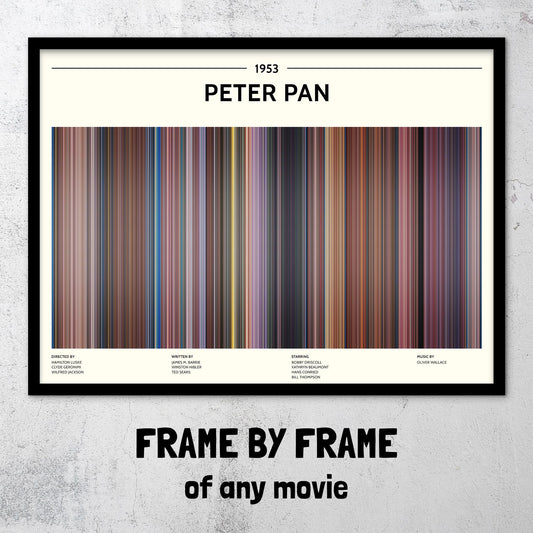 Peter Pan (1953) Barcode Palette