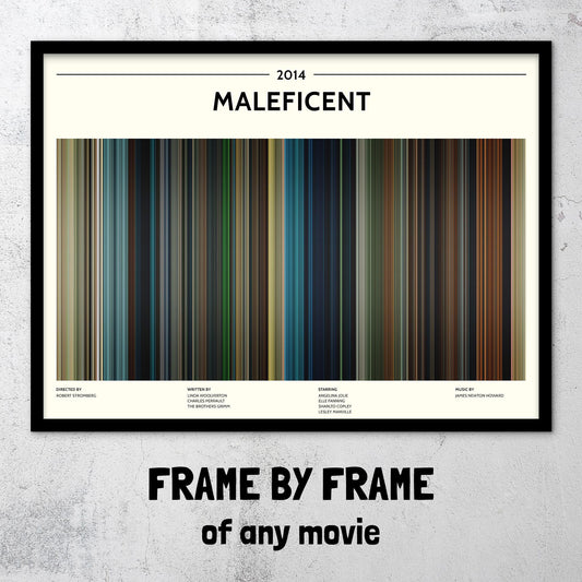 Maleficent (2014) Barcode Palette