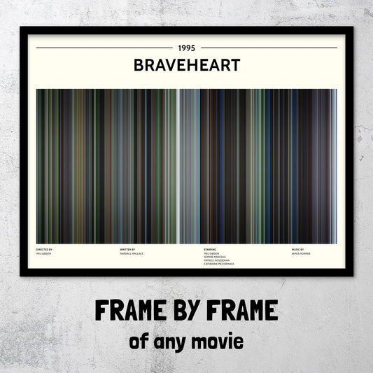 Braveheart (1995) Barcode Palette