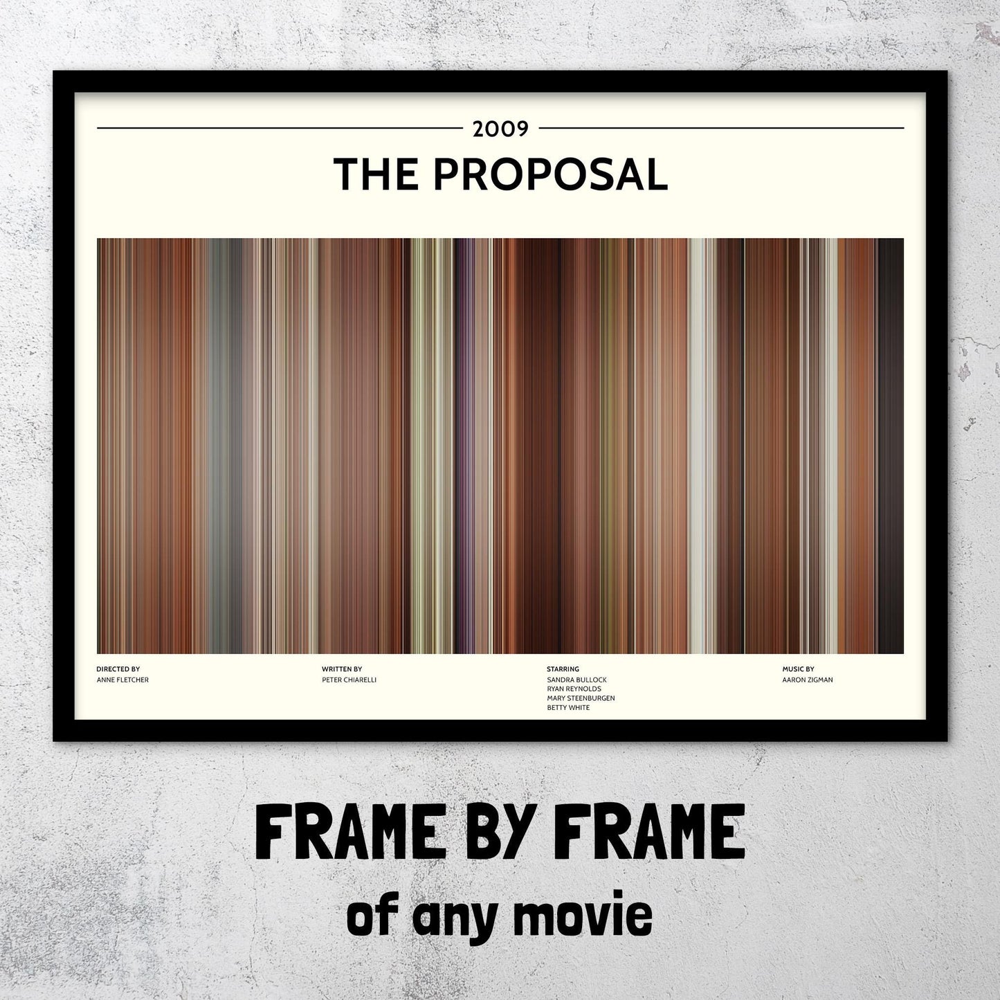 The Proposal (2009) Barcode Palette