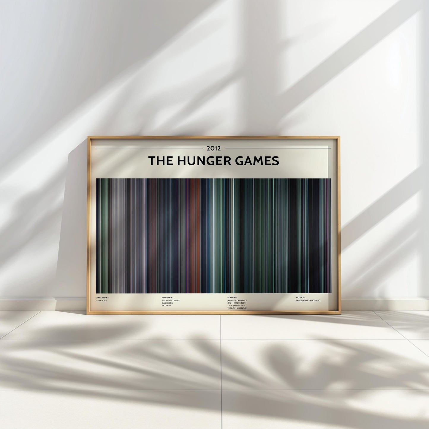 The Hunger Games (2012) Barcode Palette