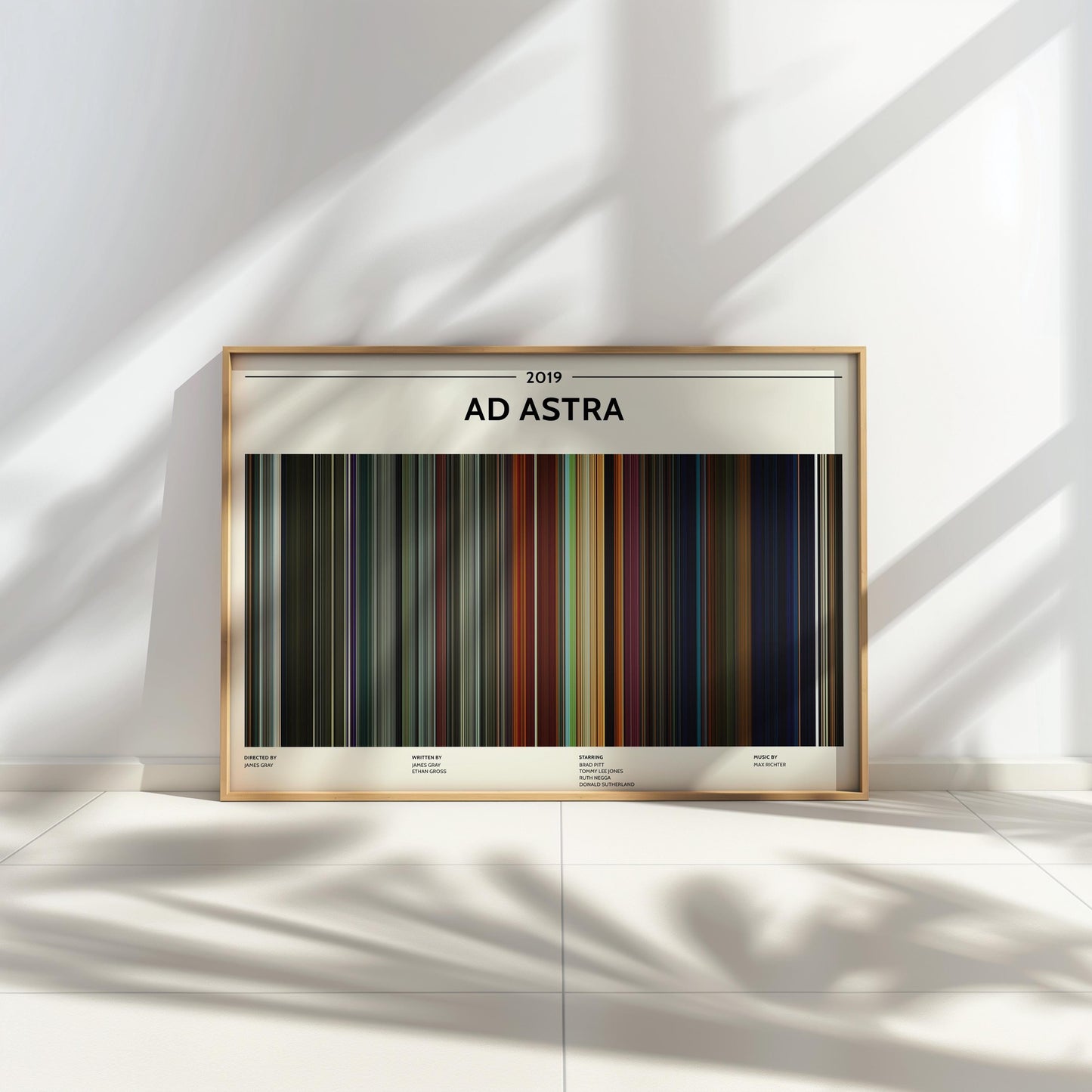 Ad Astra (2019) Barcode Palette