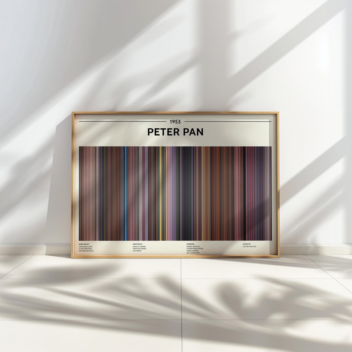 Peter Pan (1953) Barcode Palette