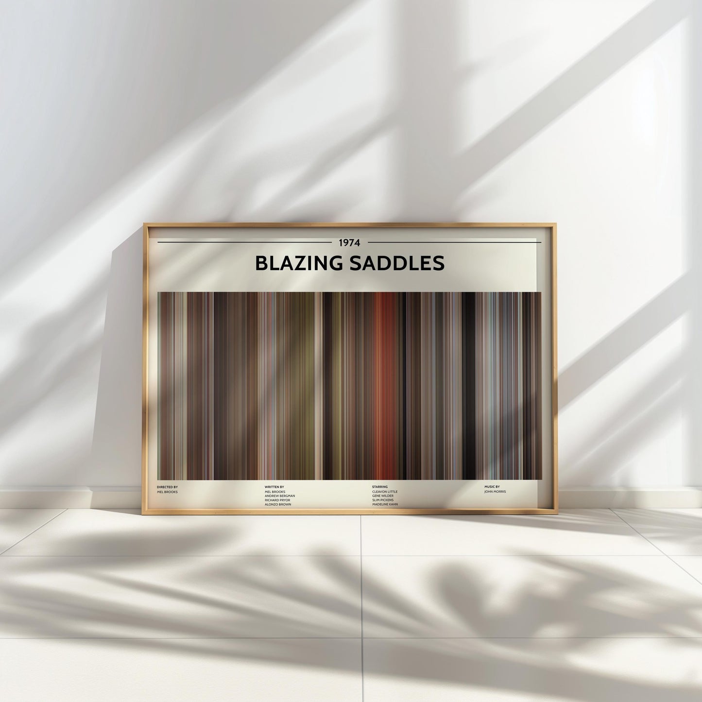 Blazing Saddles (1974) Barcode Palette