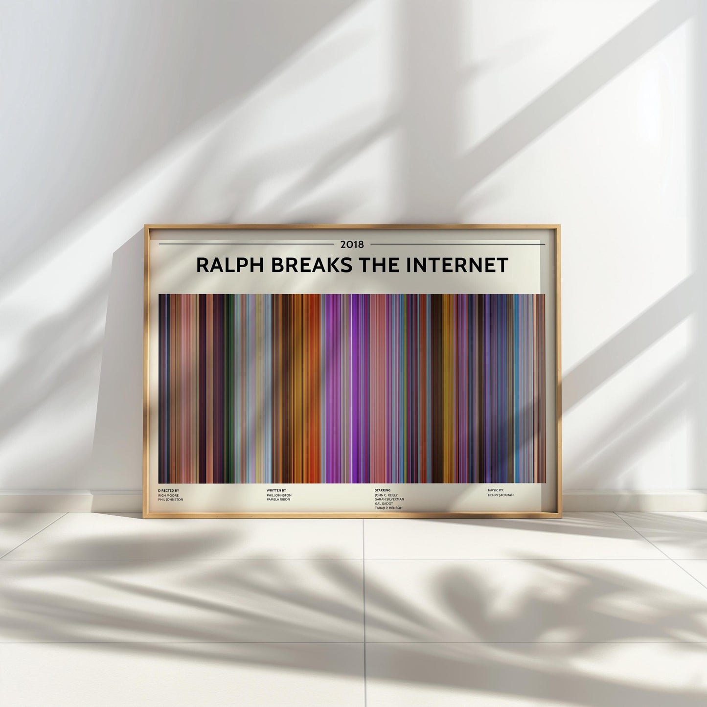 Ralph Breaks the Internet (2018) Barcode Palette