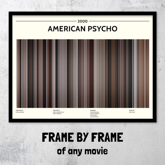 American Psycho (2000) Barcode Palette