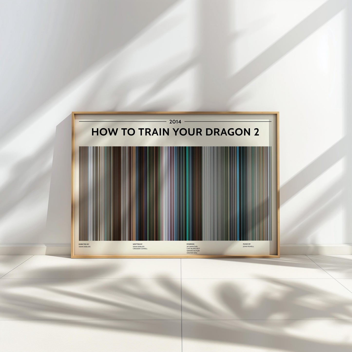 How to Train Your Dragon 2 (2014) Barcode Palette