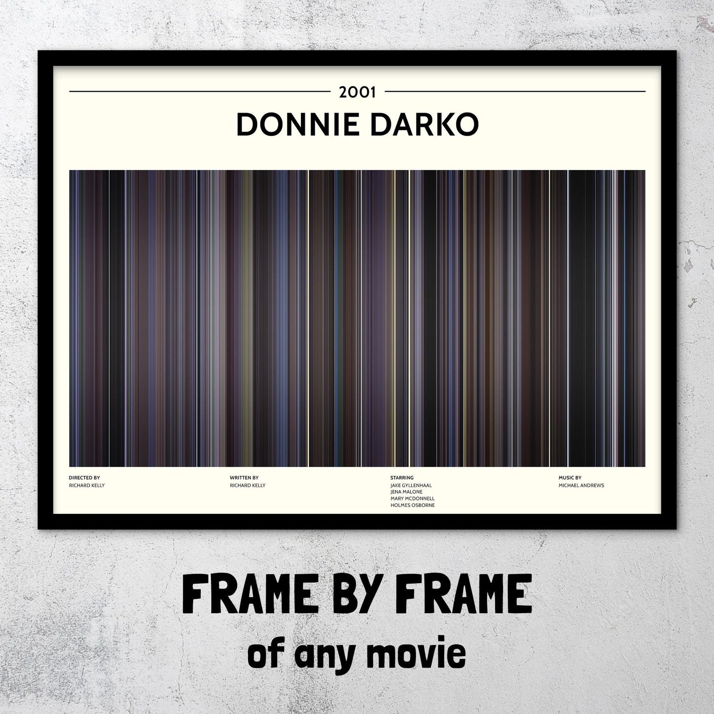 Donnie Darko (2001) Barcode Palette