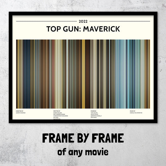 Top Gun: Maverick (2022) Barcode Palette