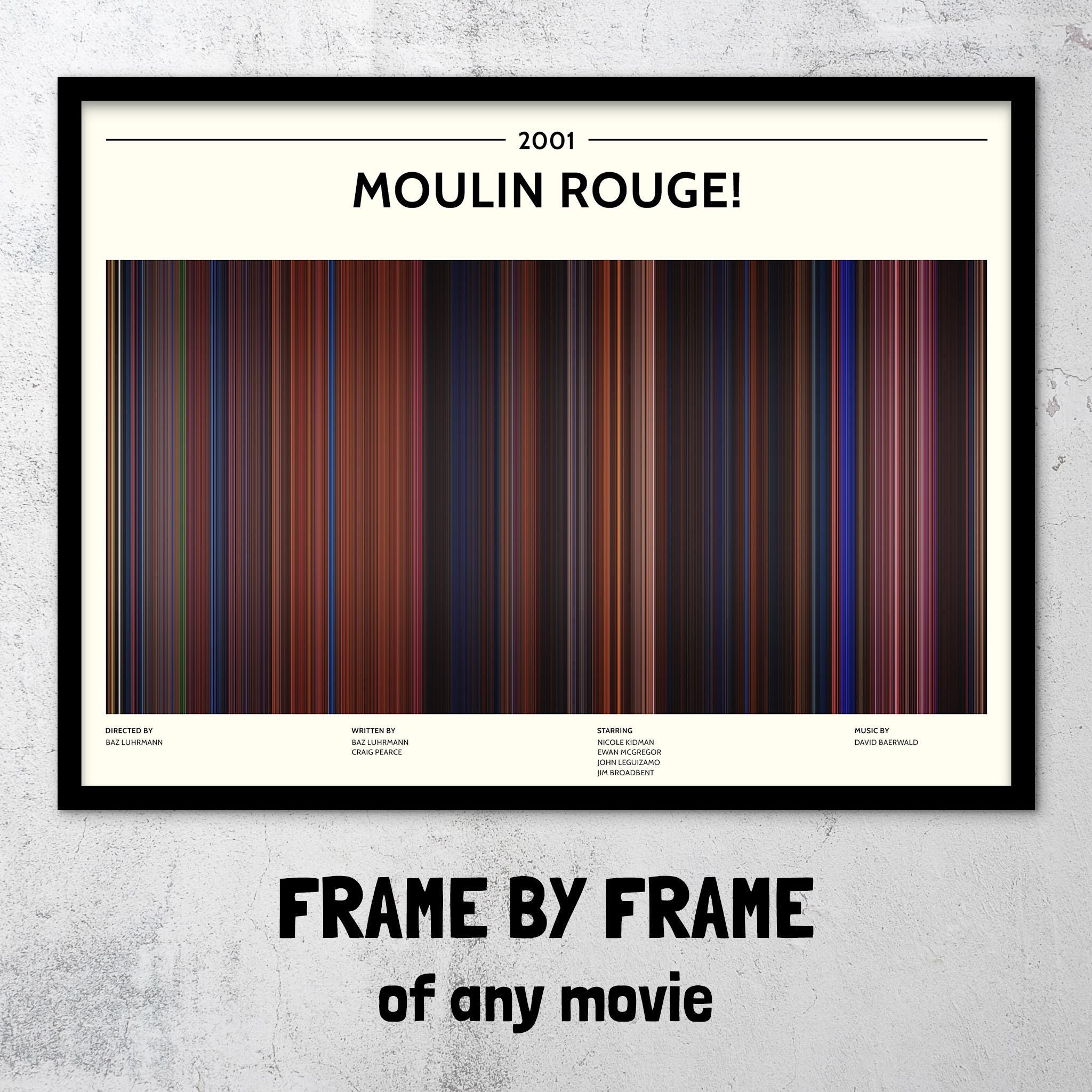 Moulin Rouge! (2001) Barcode Palette