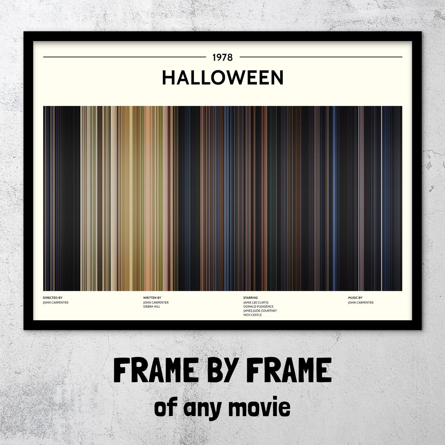 Halloween (1978) Barcode Palette