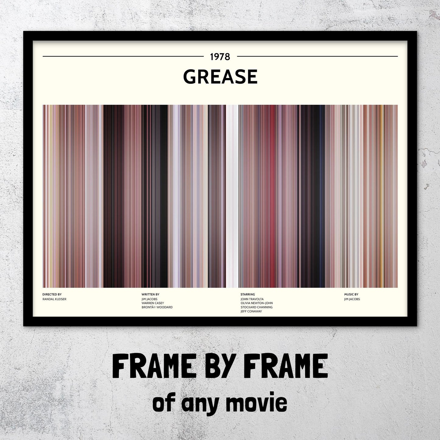 Grease (1978) Barcode Palette