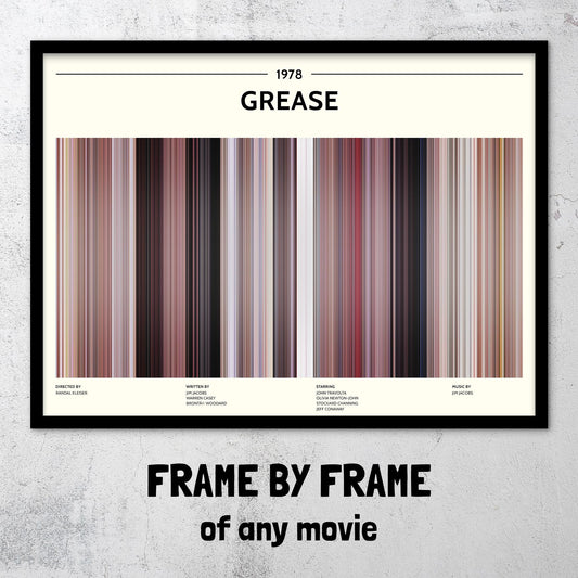 Grease (1978) Barcode Palette