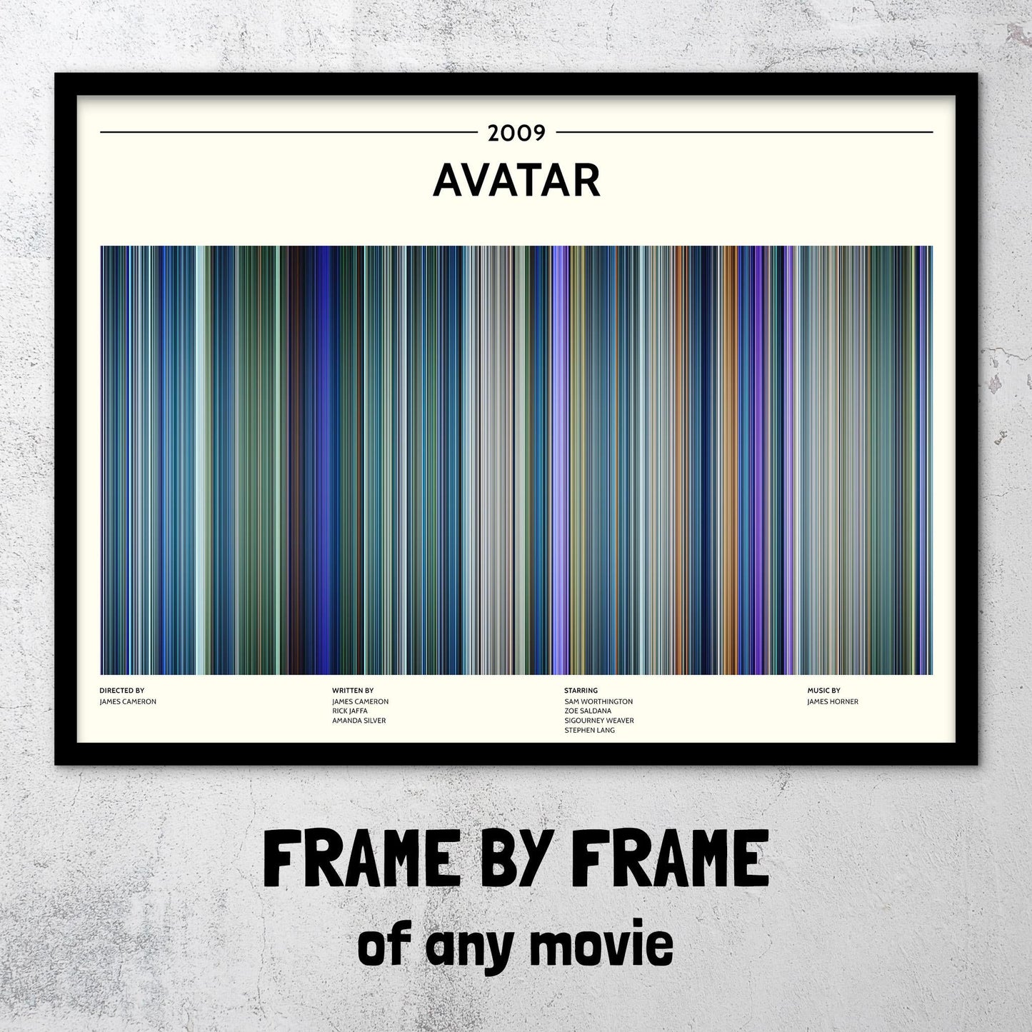 Avatar (2009) Barcode Palette