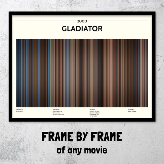 Gladiator (2000) Barcode Palette