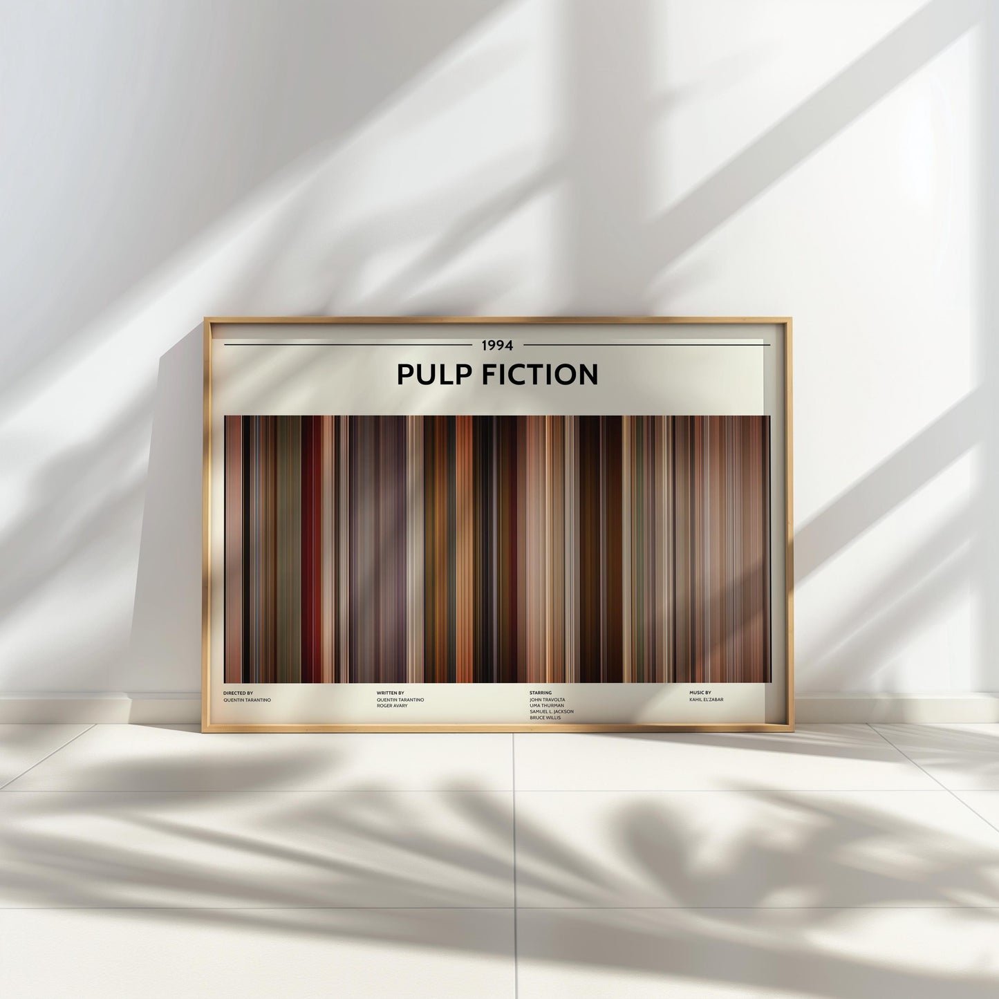 Pulp Fiction (1994) Barcode Palette