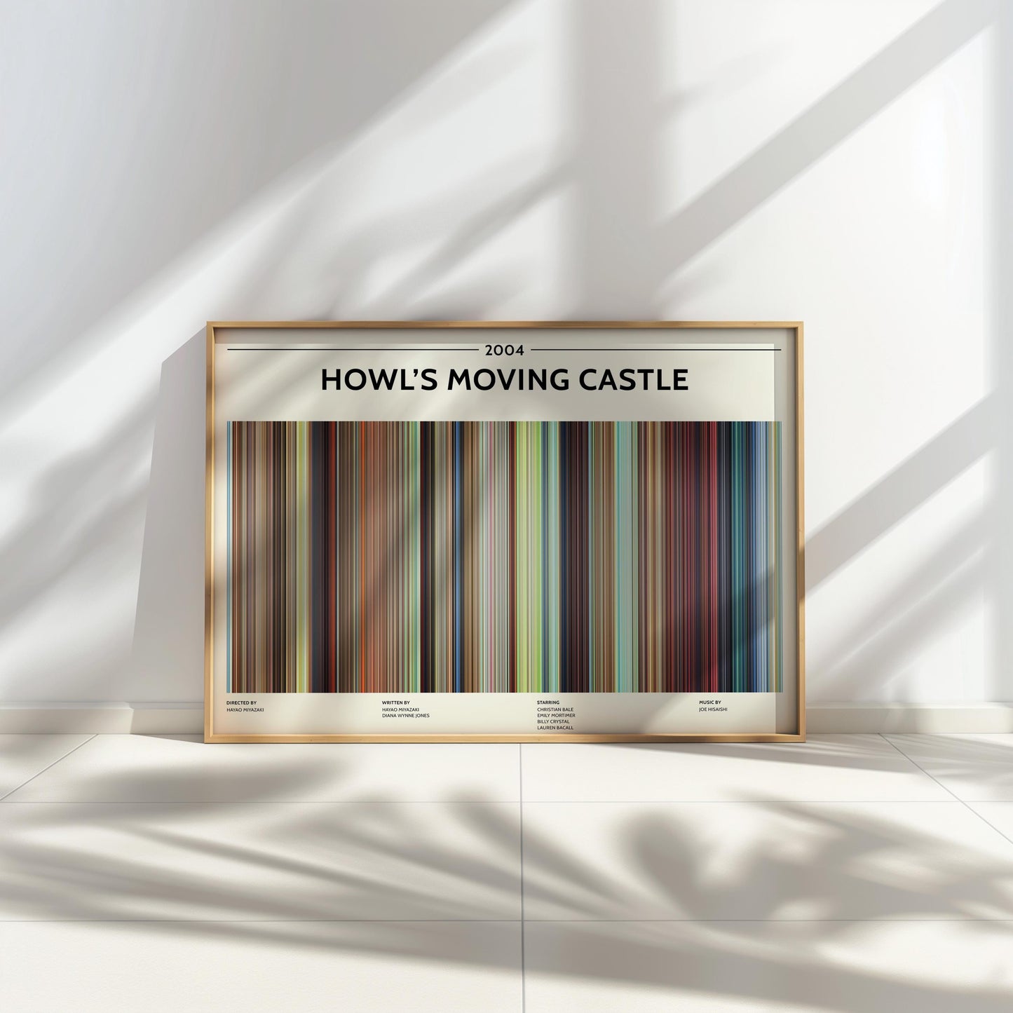 Howl's Moving Castle (2004) Barcode Palette