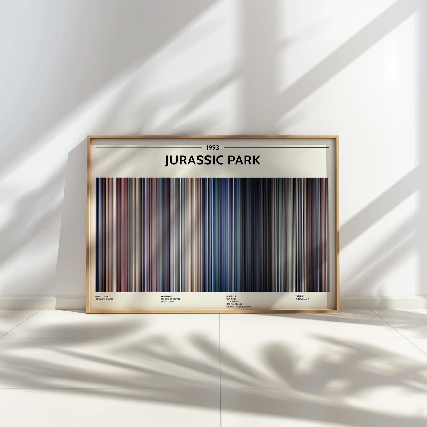 Jurassic Park (1993) Barcode Palette