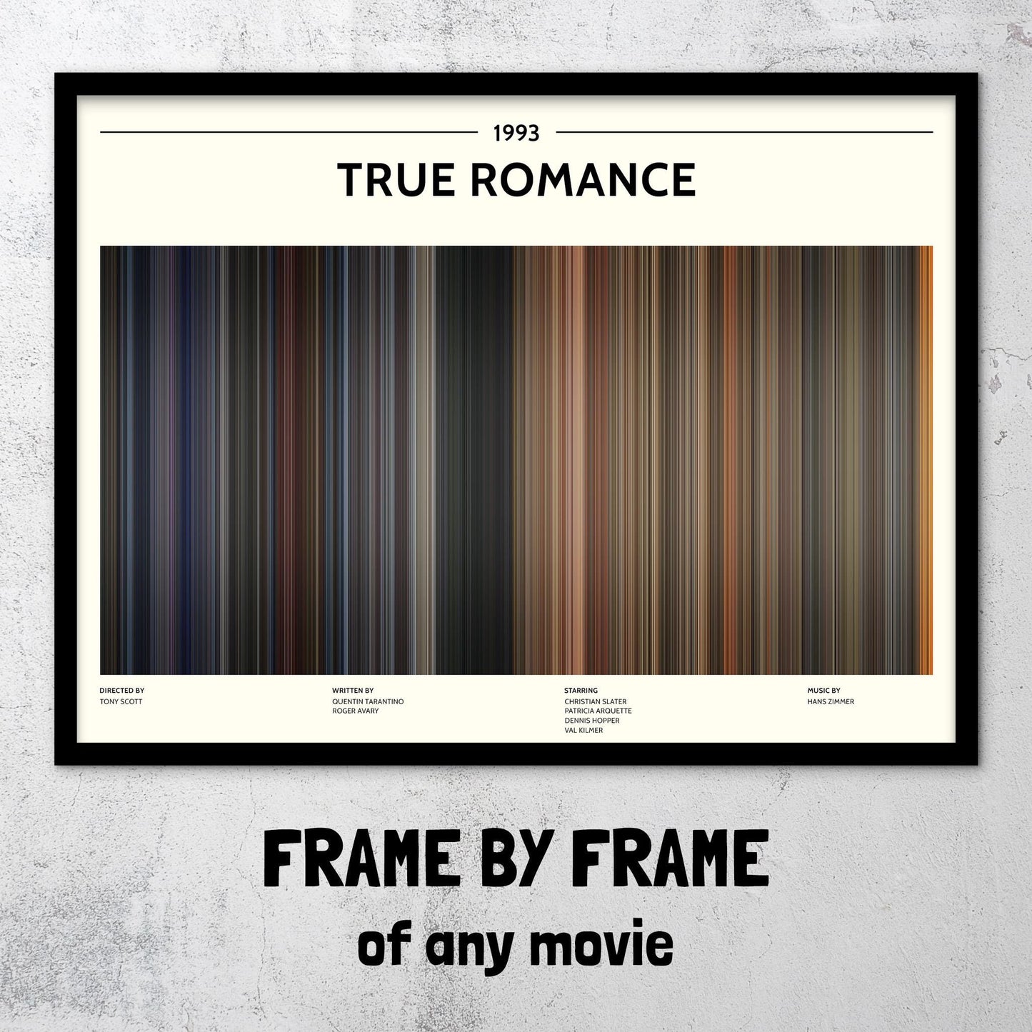 True Romance (1993) Barcode Palette