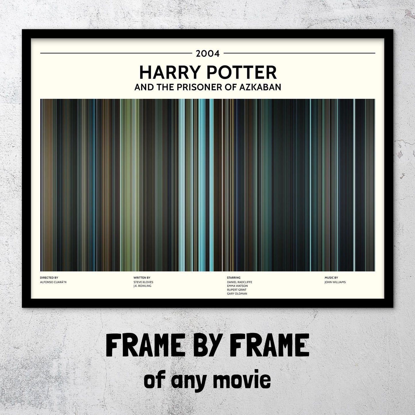 Harry Potter and the Prisoner of Azkaban (2004) Barcode Palette