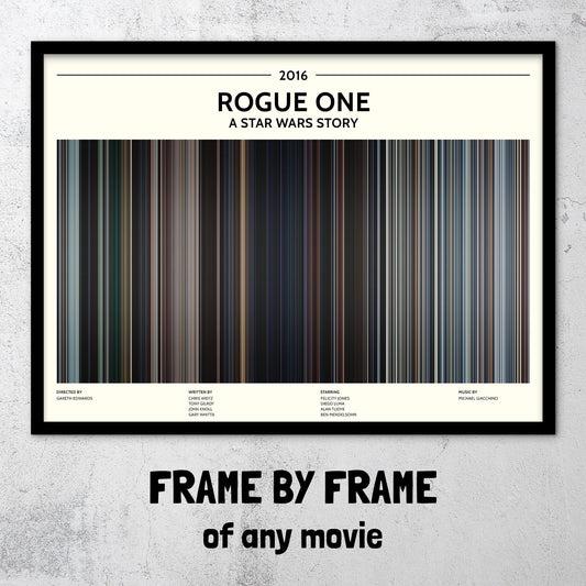 Rogue One: A Star Wars Story (2016) Barcode Palette