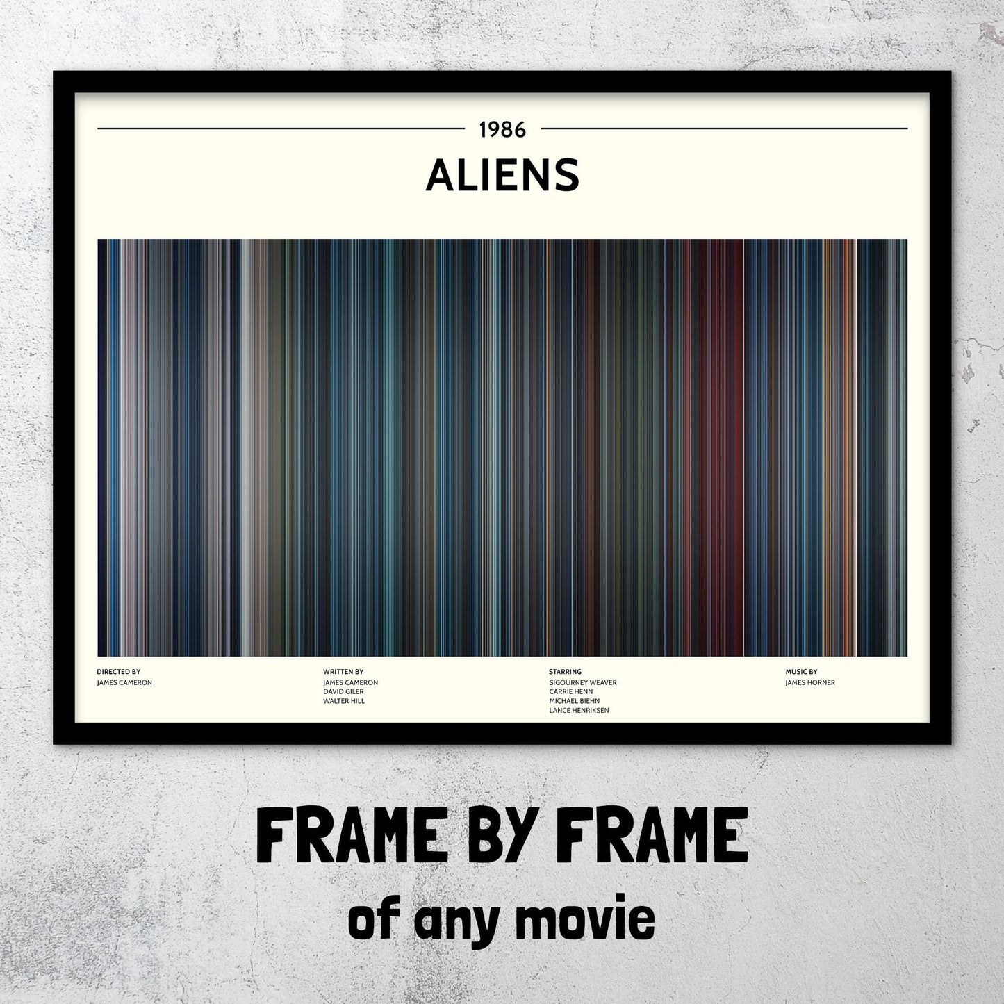 Aliens (1986) Barcode Palette