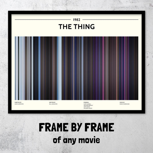 The Thing (1982) Barcode Palette