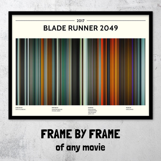 Blade Runner 2049 (2017) Barcode Palette