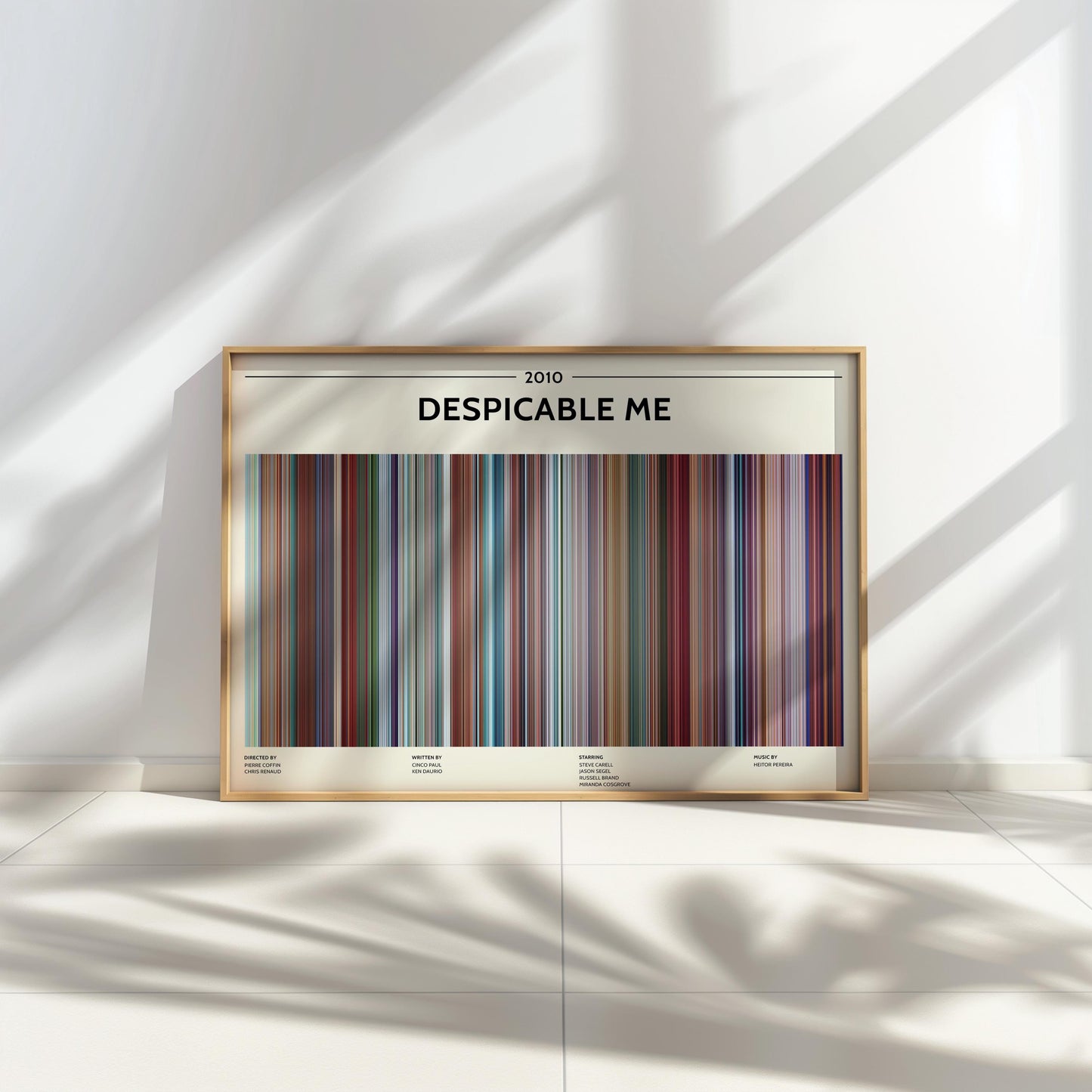 Despicable Me (2010) Barcode Palette