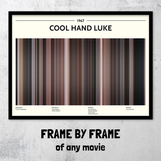 Cool Hand Luke (1967) Barcode Palette