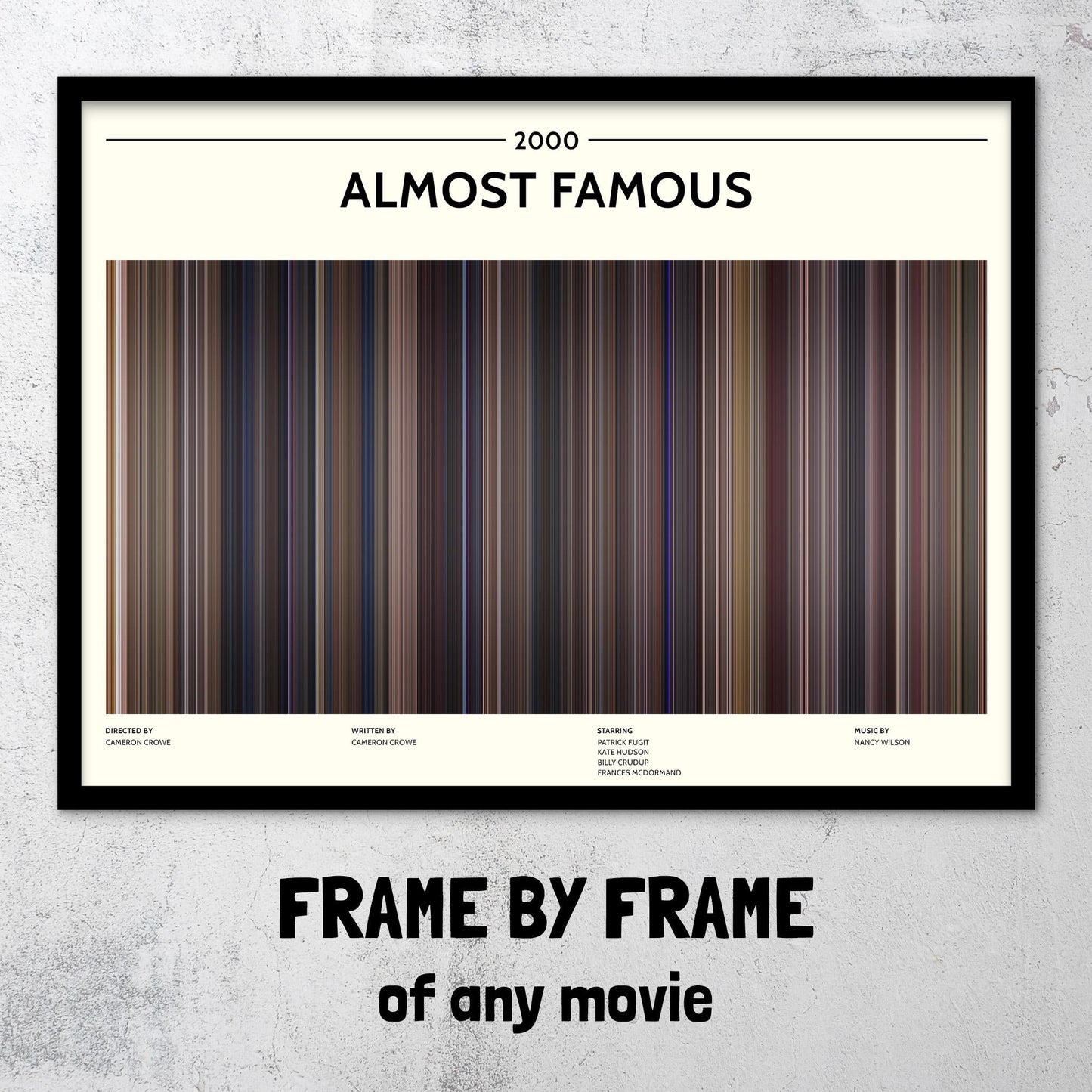 Almost Famous (2000) Barcode Palette