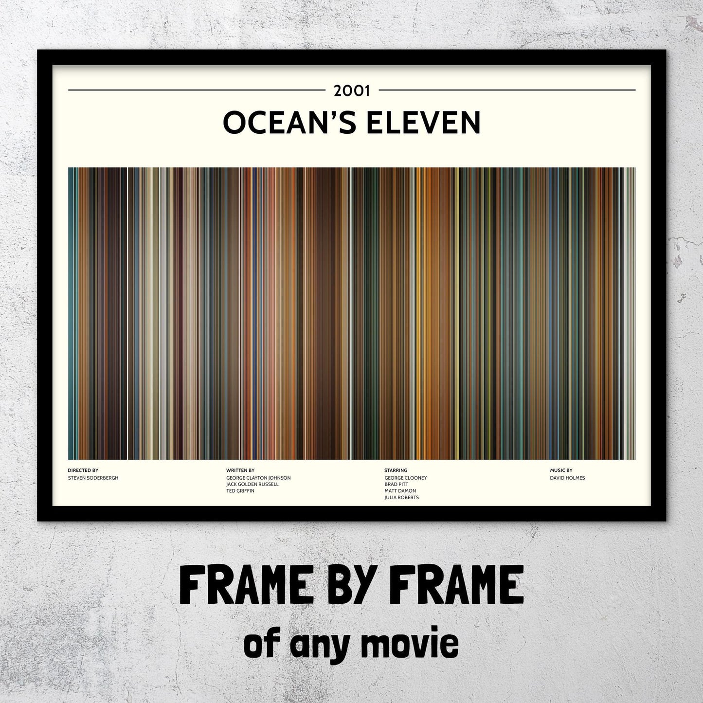 Ocean's Eleven (2001) Barcode Palette