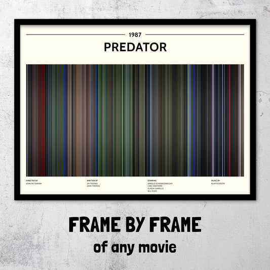 Predator (1987) Barcode Palette