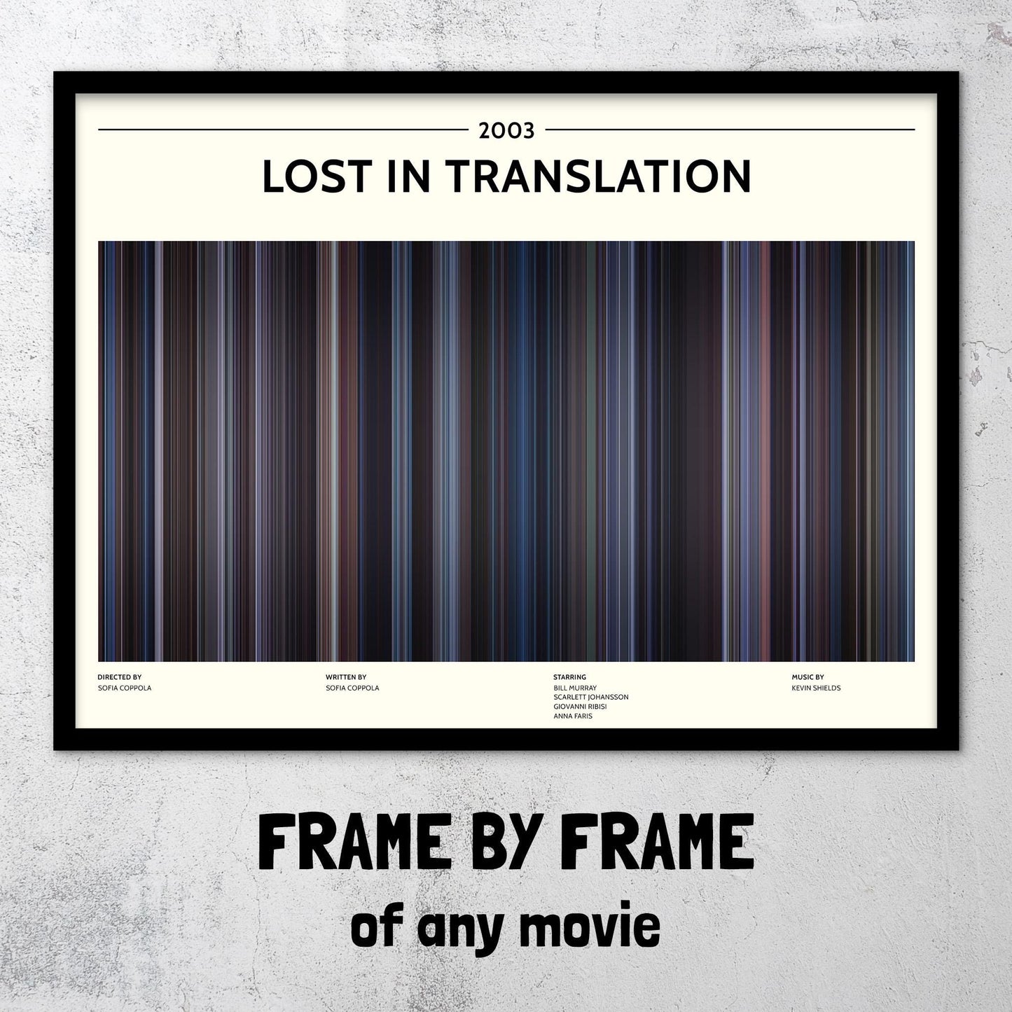 Lost in Translation (2003) Barcode Palette