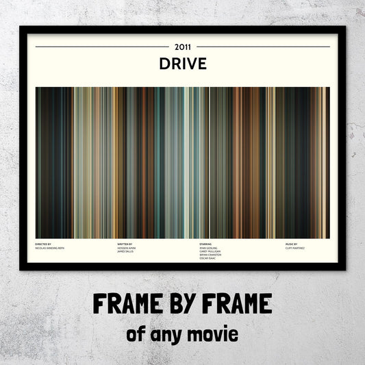 Drive (2011) Barcode Palette