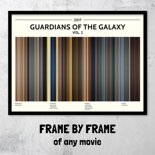 Guardians of the Galaxy Vol. 2 (2017) Barcode Palette