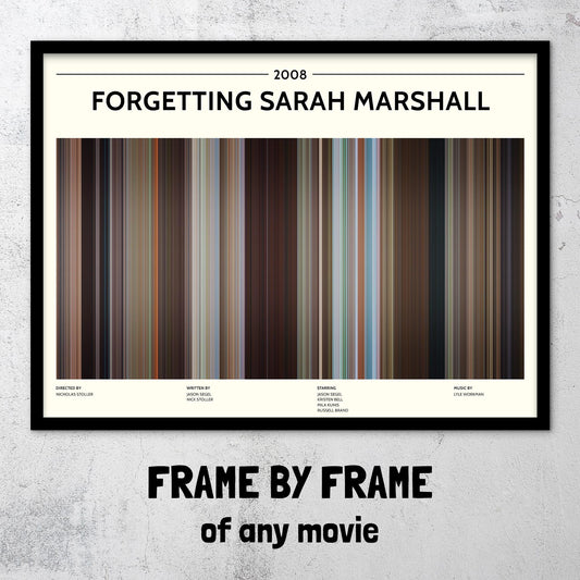 Forgetting Sarah Marshall (2008) Barcode Palette