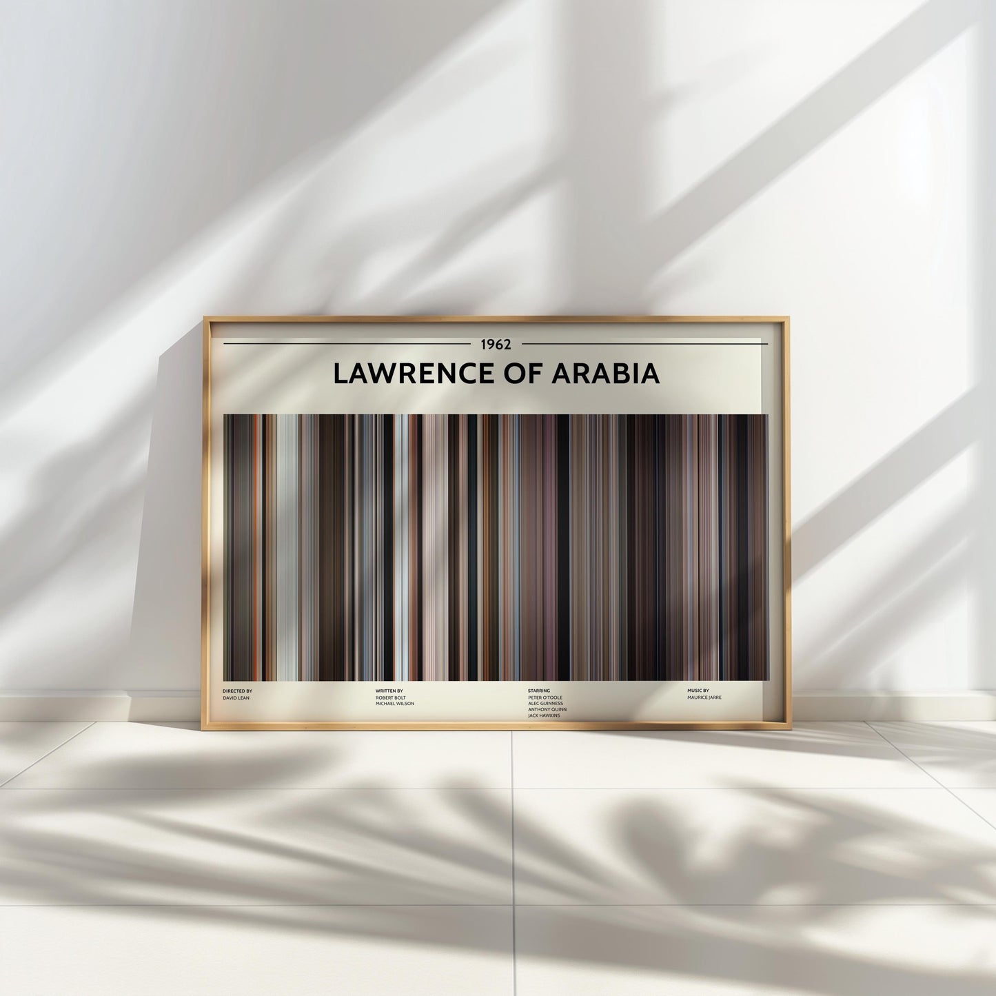 Lawrence of Arabia (1962) Barcode Palette