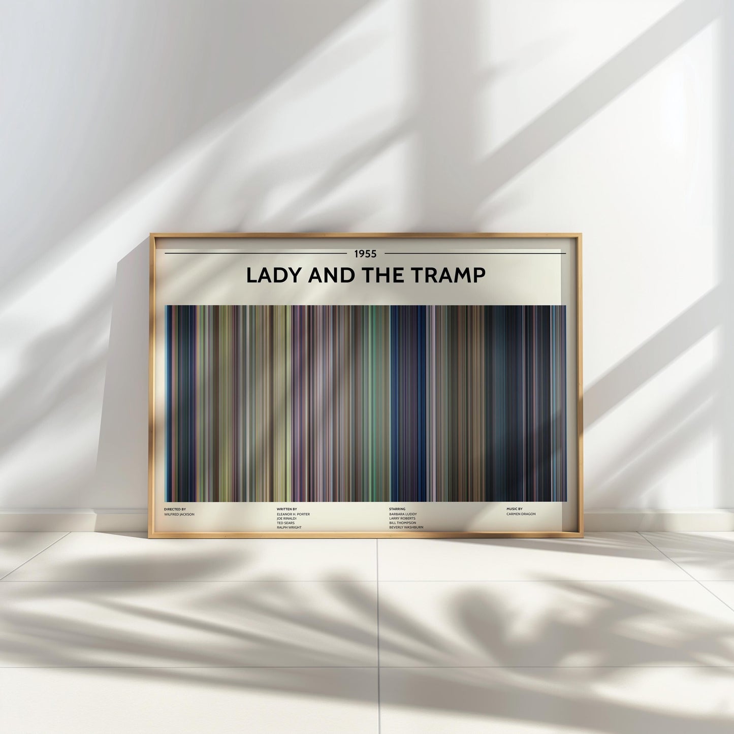 Lady and the Tramp (1955) Barcode Palette