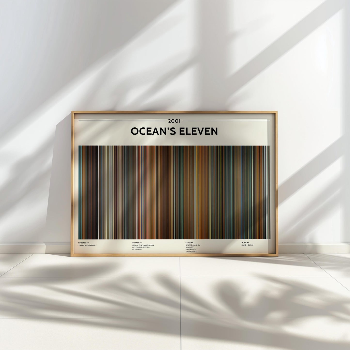 Ocean's Eleven (2001) Barcode Palette