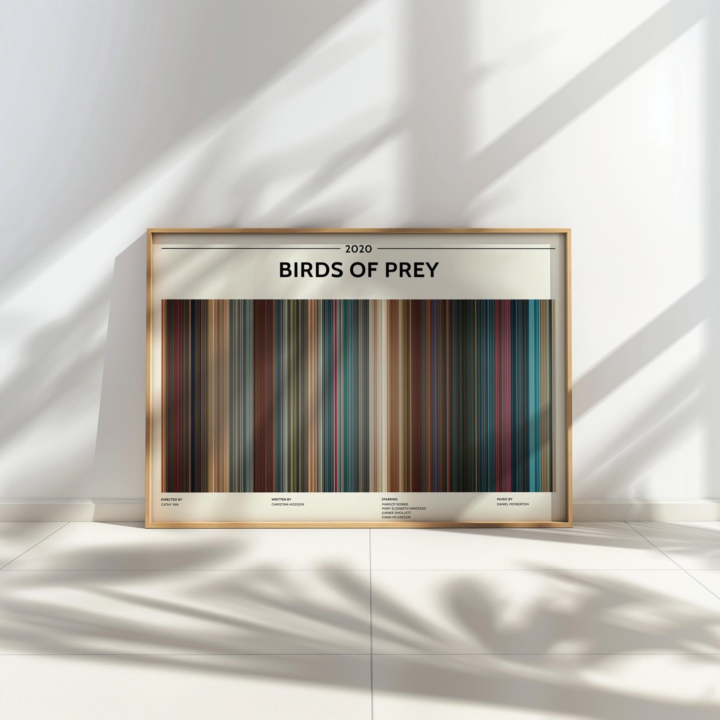 Birds of Prey (2020) Barcode Palette