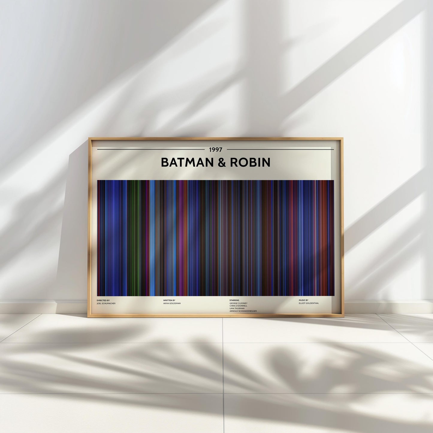 Batman & Robin (1997) Barcode Palette