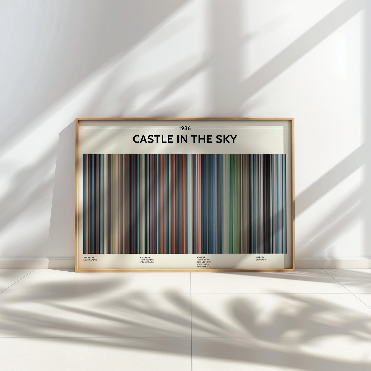 Castle in the Sky (1986) Barcode Palette