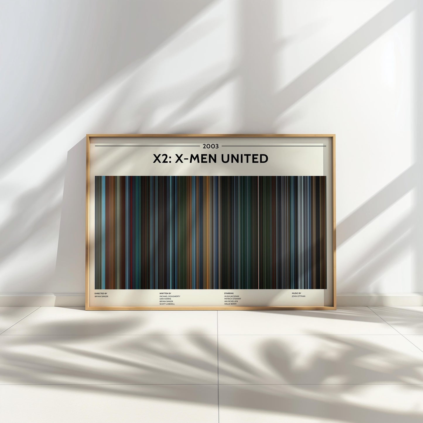 X2: X-Men United (2003) Barcode Palette