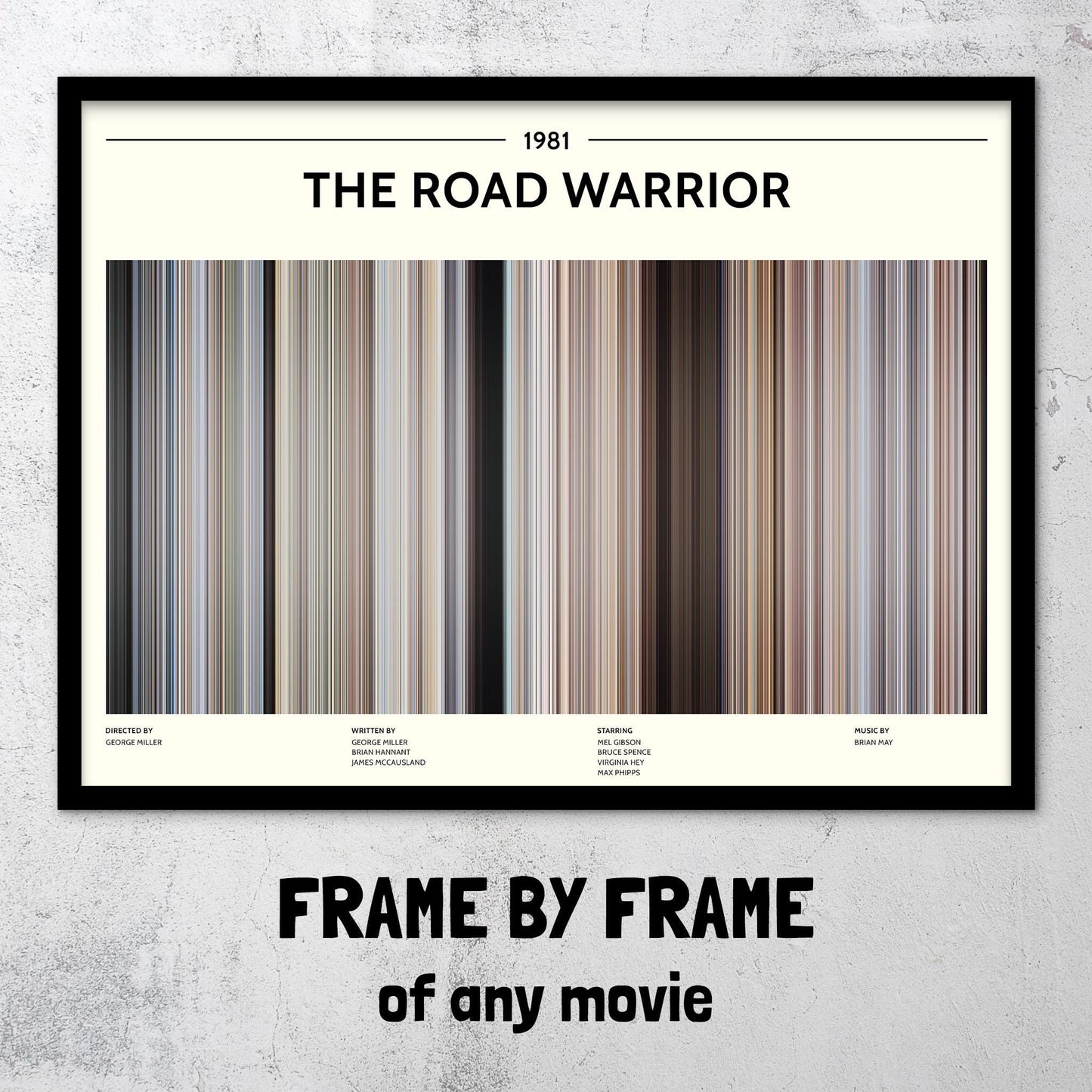 The Road Warrior (1981) Barcode Palette