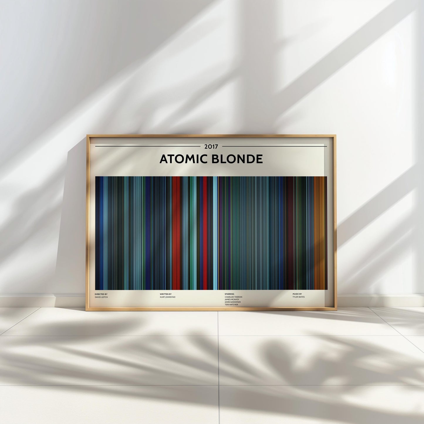 Atomic Blonde (2017) Barcode Palette